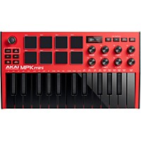 Akai Professional MPK mini mk3 Keyboard Controller Red