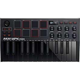 Akai Professional MPK mini mk3 Keyboard Controller Black... Akai Professional MPK mini mk3 Keyboard Controller Black on Black