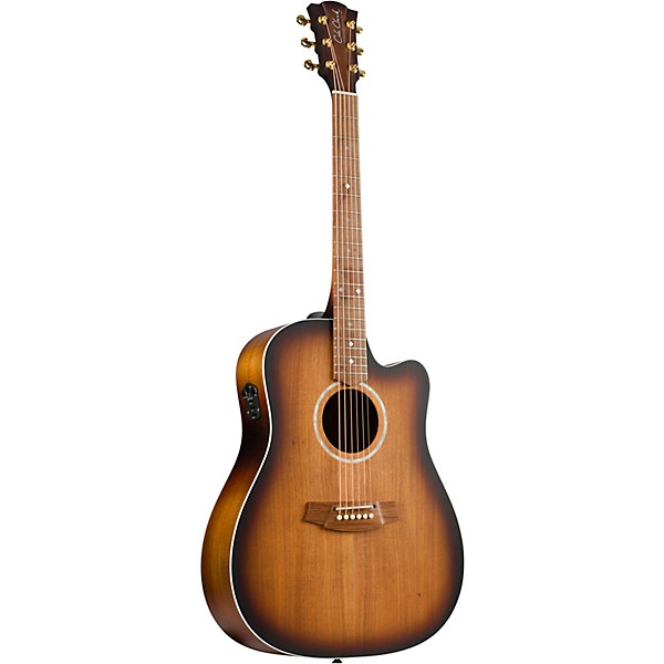 Cole Clark Fat Lady 2 Series Australian Blackwood Dreadnought Acoustic-Electric Guitar Sunburst