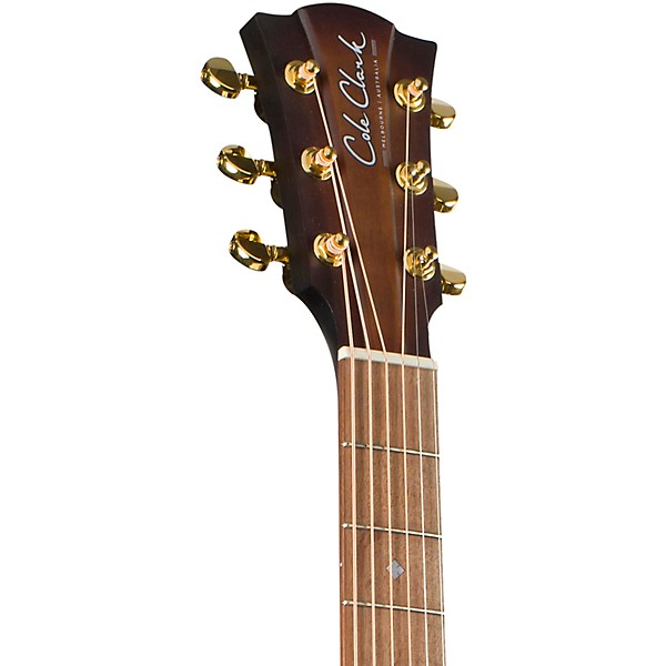 Cole Clark Fat Lady 2 Series Australian Blackwood Dreadnought Acoustic-Electric Guitar Sunburst