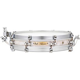 Pearl Philharmonic 8-ply Maple "Pancake" Snare, Nicotine Finish 13 x 2.5 in. Nicotine White Marine Pearl