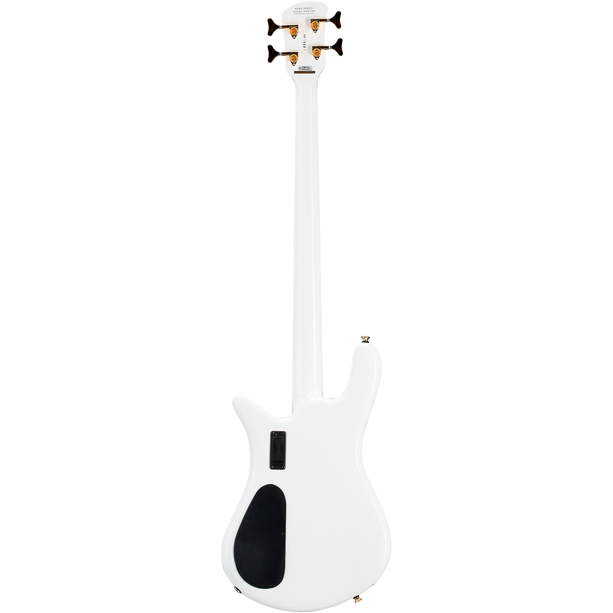 Platinum Spector Euro 4 Classic Electric Bass White | Guitar