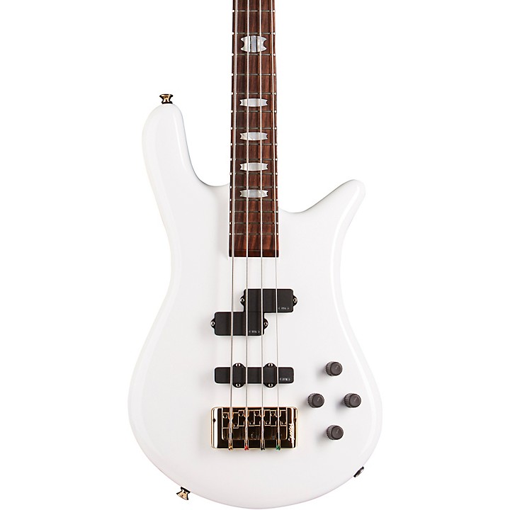 Platinum Spector Euro 4 Classic Electric Bass White | Guitar Center