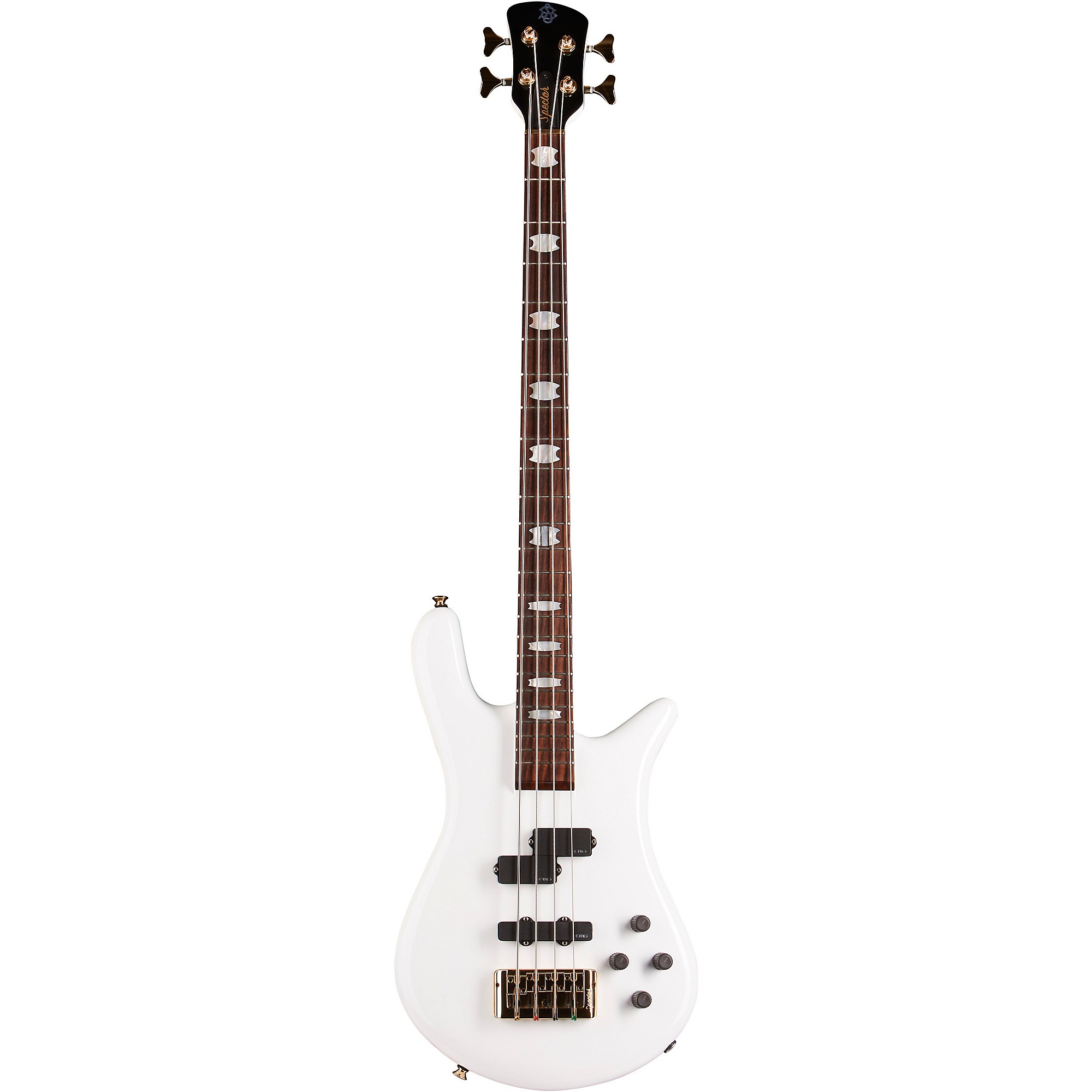 Platinum Spector Euro 4 Classic Electric Bass White | Guitar Center
