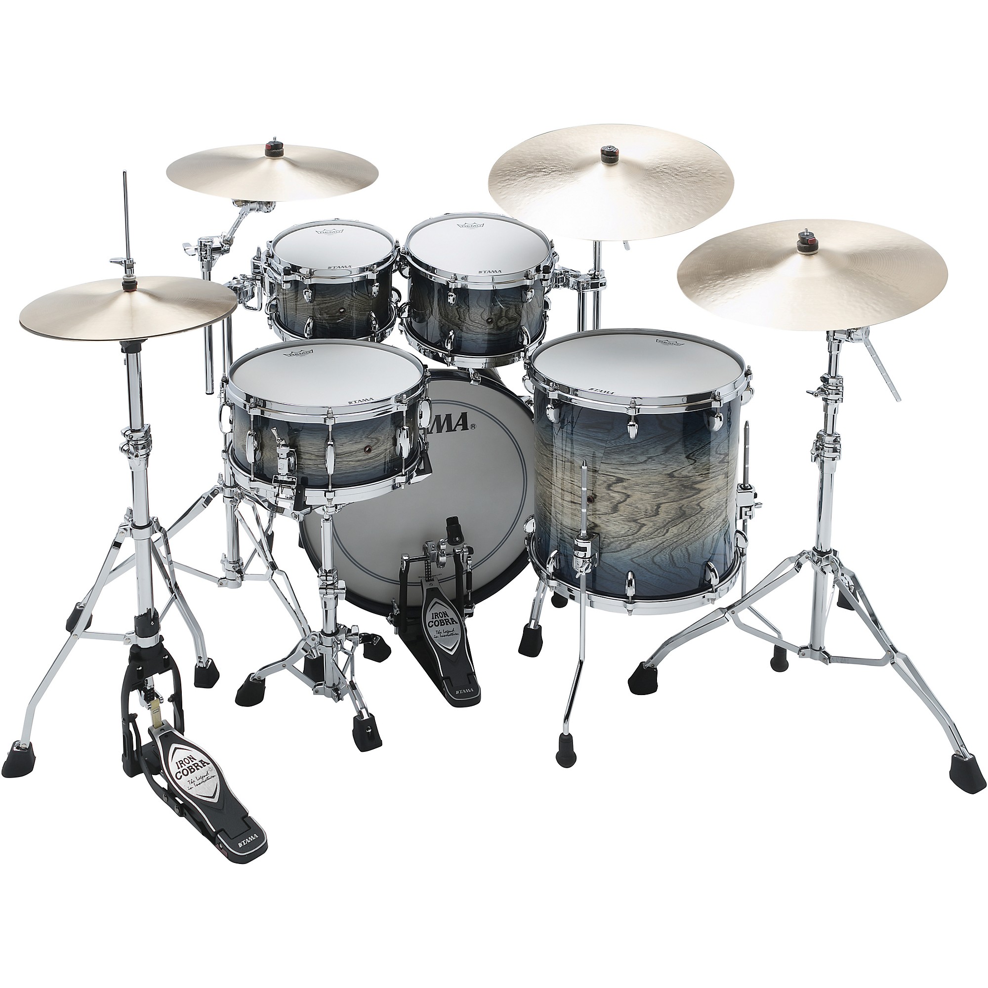 TAMA STAR Walnut 4-Piece Shell Pack With 22