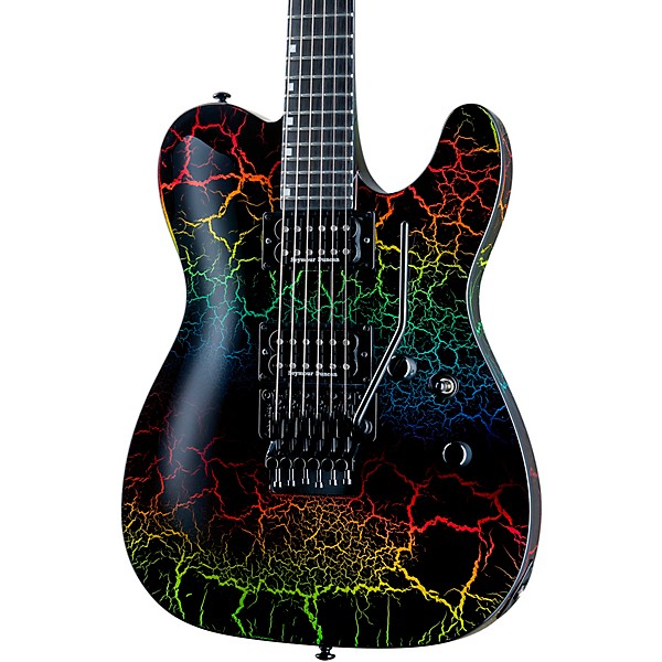 Open Box ESP Eclipse '87 Electric Guitar Level 2 Rainbow Crackle 194744813269