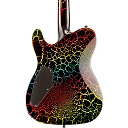 ESP LTD Eclipse '87 NT Electric Guitar Rainbow Crackle