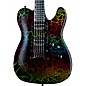 ESP LTD Eclipse '87 NT Electric Guitar Rainbow Crackle