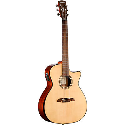 Alvarez Ag710cear Artist Series Grand Auditorium Acoustic-Electric Guitar Natural for sale