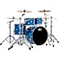 DW Collectors Series 4-Piece SSC Maple Shell Pack With Chrome Hardware Blue Glass thumbnail