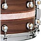 Pearl Music City Custom Solid Shell Snare Walnut with Kingwood Royal Inlay 14 x 6.5 in.