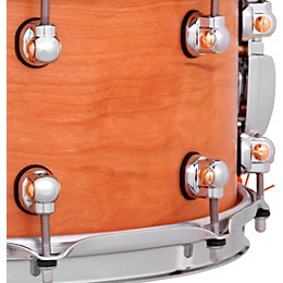 Pearl Music City Custom Solid Shell Snare Cherry in Hand-Rubbed Natural Finish 14 x 6.5 in.