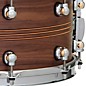 Pearl Music City Custom Solid Shell Snare Walnut with Boxwood-Rose TriBand Inlay 14 x 6.5 in.