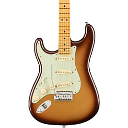 Fender American Ultra Stratoc... Fender American Ultra Stratocaster Maple Fingerboard Left-Handed Electric Guitar Mocha Burst