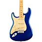 Open Box Fender American Ultra Stratocaster Maple Fingerboard Left-Handed Electric Guitar Level 2 Cobra Blue 194744699771 thumbnail