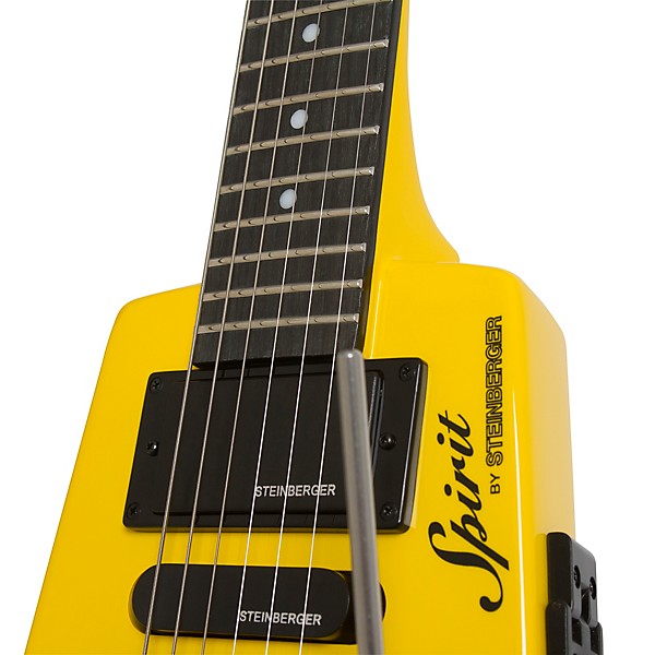 Steinberger Spirit GT-PRO Deluxe Electric Guitar Yellow