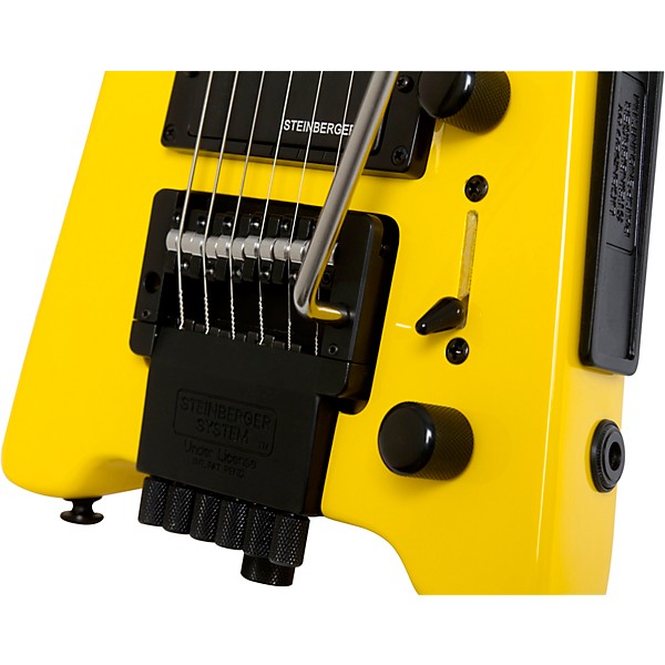 Steinberger Spirit GT-PRO Deluxe Electric Guitar Yellow