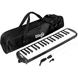 Stagg Melodica with 37 Keys Black Stagg Melodica with 37 Keys Black