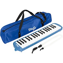 Stagg Melodica with 37 Keys Black Stagg Melodica with 37 Keys Blue