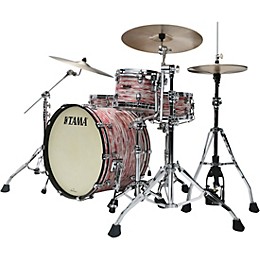 TAMA Starclassic Maple 3-Piece Shell Pack With 22" Bass Drum Red & White Oyster
