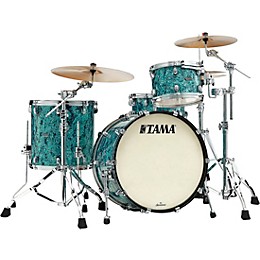 TAMA Starclassic Maple 3-Piece Shell Pack With 22" Bass Drum Turquoise Pearl