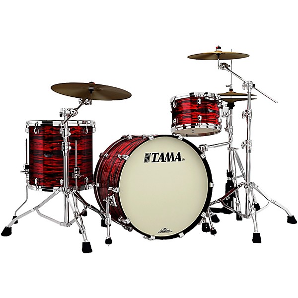 TAMA Starclassic Maple 3-Piece Shell Pack With 22" Bass Drum Red Oyster