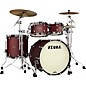 TAMA Starclassic Maple 4-Piece Shell Pack With Black Nickel Hardware and 22" Bass Drum Flat Burgundy Metallic thumbnail