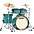 TAMA Starclassic Ma... TAMA Starclassic Maple 4-Piece Shell Pack With Black Nickel Hardware and 22" Bass Drum Turquoise Pearl