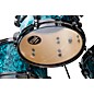 TAMA Starclassic Maple 4-Piece Shell Pack With Black Nickel Hardware and 22" Bass Drum Turquoise Pearl