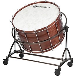 Bergerault Symphonic Series Bass Drum, 40x22" With Suspension Stand 40 x 22 in.