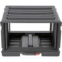 Open Box SKB 1SKB-R6UW 6U Rolling Roto Rack Case Level 1
