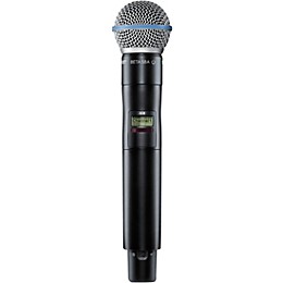 Open Box Shure Axient Digital AD2/B58 Wireless Handheld Microphone Transmitter with BETA 58A Capsule Level 1 Band G57