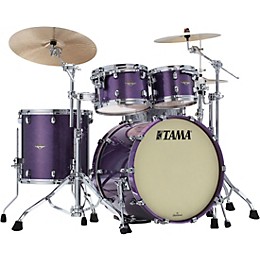 TAMA Starclassic Maple 4-Piece Shell Pack With Chrome Hardware and 22" Bass Drum Deeper Purple