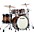 TAMA Starclassic... TAMA Starclassic Maple 4-Piece Shell Pack With Chrome Hardware and 22" Bass Drum Molten Satin Brown Burst