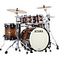 TAMA Starclassic Maple 4-Piece Shell Pack With Chrome Hardware and 22" Bass Drum Molten Satin Brown Burst thumbnail