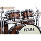 TAMA Starclassic Maple 4-Piece Shell Pack With Chrome Hardware and 22" Bass Drum Molten Satin Brown Burst