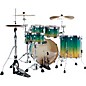 TAMA Starclassic Maple 4-Piece Shell Pack With 22" Bass Drum and Chrome Shell Hardware Marine Shoreline Movingui Fade