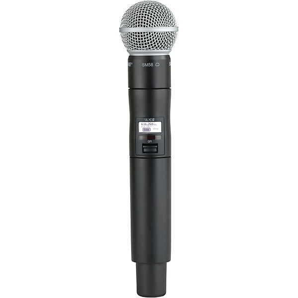 Shure ULXD2/SM58 Digital Handheld Transmitter With SM58 Capsule Band G59