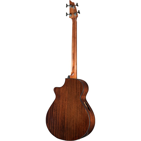 Breedlove Solo Jumbo Fretless Cutaway CE Acoustic-Electric Bass Guitar Natural