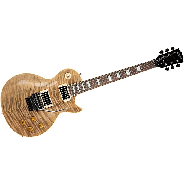 Gibson Custom Les Paul Axcess Standard Figured Floyd Rose Electric Guitar DC Rust