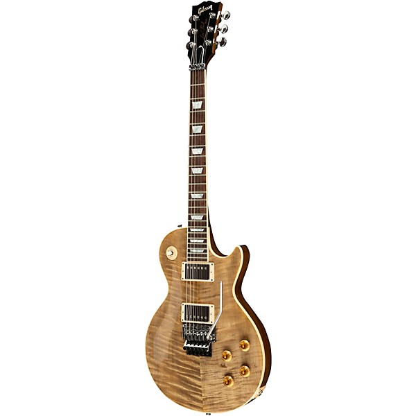 Gibson Custom Les Paul Axcess Standard Figured Floyd Rose Electric Guitar DC Rust