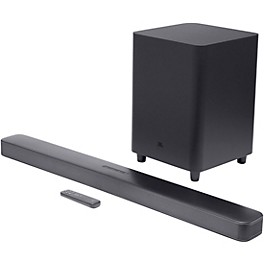 Open Box JBL Bar 5.1 Surround Soundbar with Wireless Subwoofer Level 1 Black