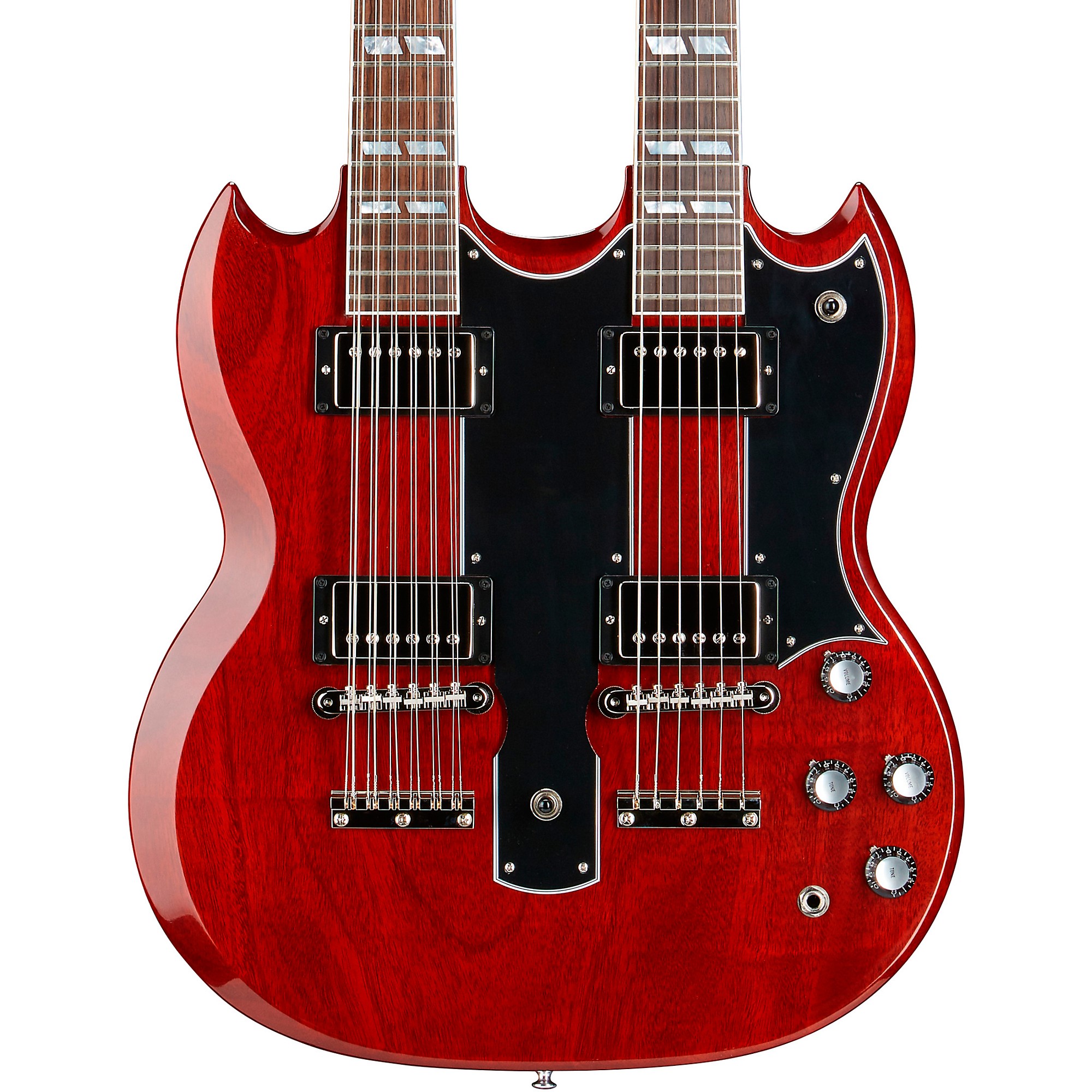 Gibson Custom EDS-1275 Double Neck Electric Guitar Cherry Red Guitar ...