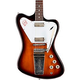 Gibson Custom 1965 Non-Reverse Firebird V With Maestro Vibrola Electric Guitar Vintage Sunburst