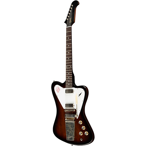 Gibson Custom 1965 Non-Reverse Firebird V With Maestro Vibrola Electric Guitar Vintage Sunburst