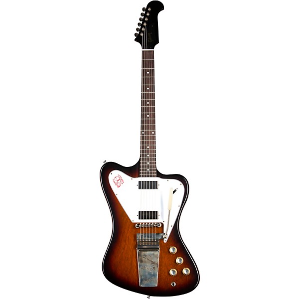 Gibson Custom 1965 Non-Reverse Firebird V With Maestro Vibrola Electric Guitar Vintage Sunburst