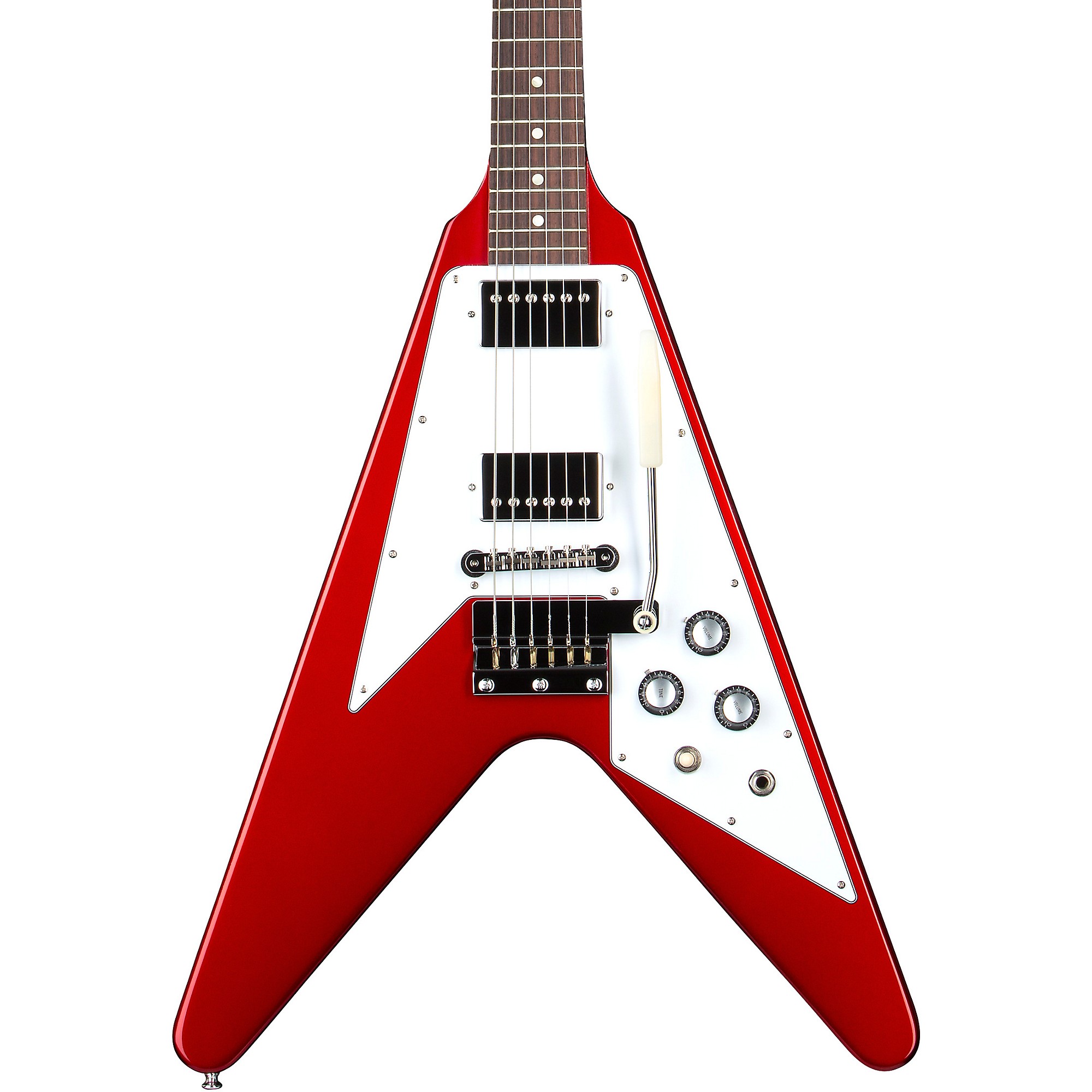 ギター Gibson Flying V 67 reissue maestro arm Gibson Custom 1967 Mahogany Flying V Reissue With Maestro Vibrola