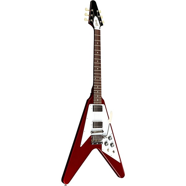 ギター Gibson Flying V'67 Custombucker Plus PU Gibson Custom 1967 Mahogany Flying V Reissue Electric Guitar