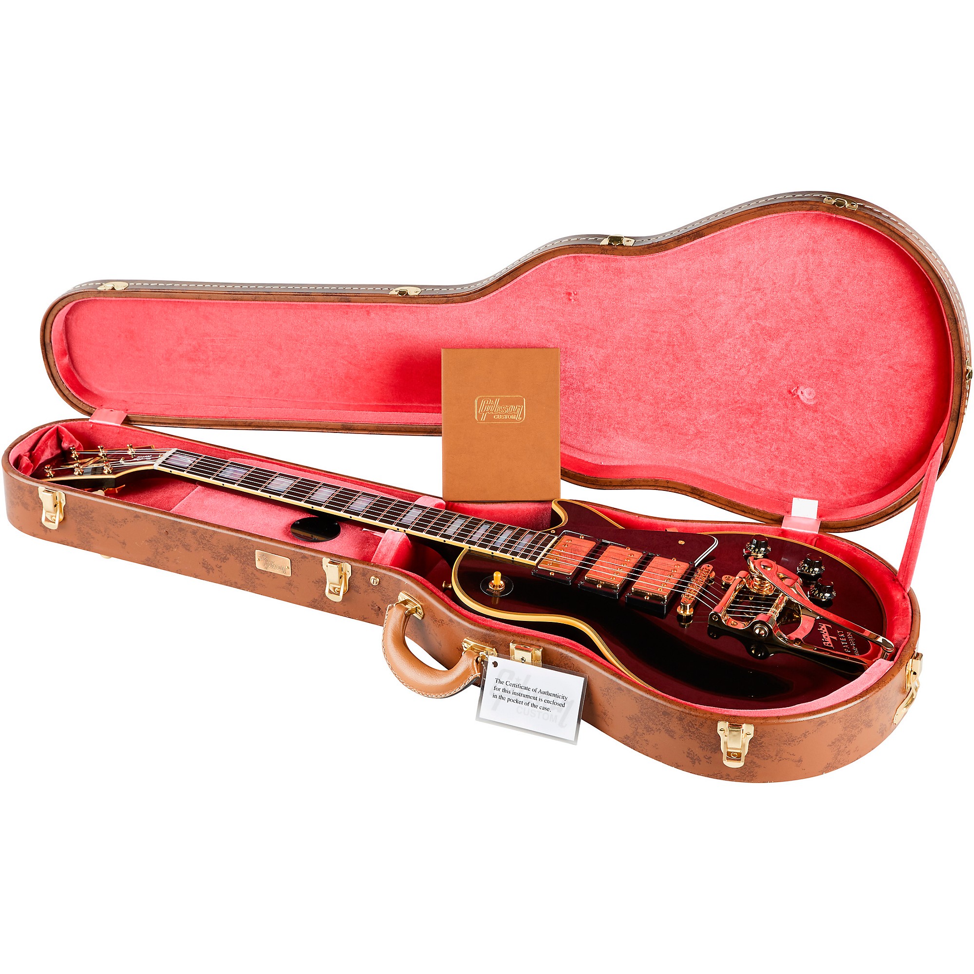 Platinum Gibson Custom 1957 Les Paul Custom Reissue 3-Pickup 
