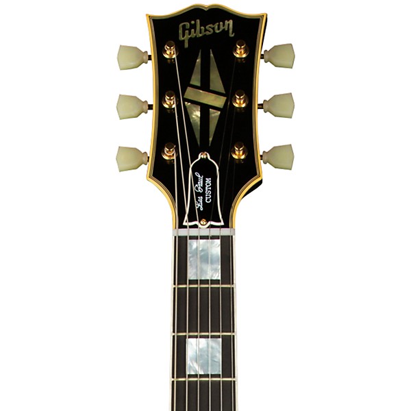 Gibson Custom 1957 Les Paul Custom Reissue 3-Pickup Bigsby VOS Electric Guitar Ebony